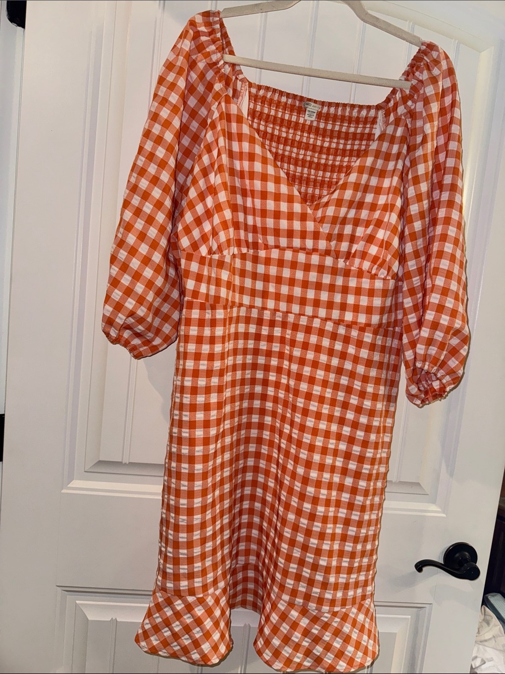 Cato 18/20 Gingham Preppy Summer Dress